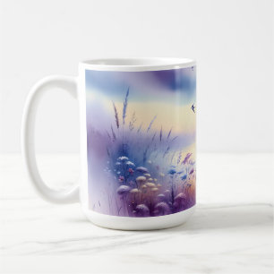 Pastel Sailboat Coastal Dreamscape Coffee Mug
