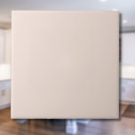 Pastel Sandy Beach Solid Colour | Classic | Elegan Tile<br><div class="desc">Pastel Sandy Beach Solid Colour | Classic | Elegant | Trendy | Stylish | Gift</div>