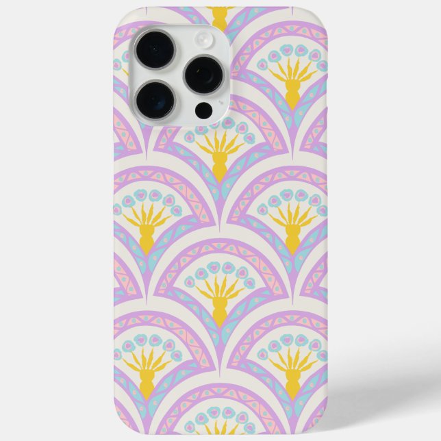 Pastel Scallop Pattern Case-Mate iPhone Case (Back)