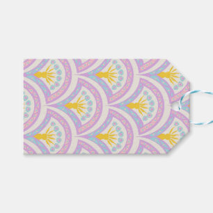 Pastel Scallop Pattern Gift Tags