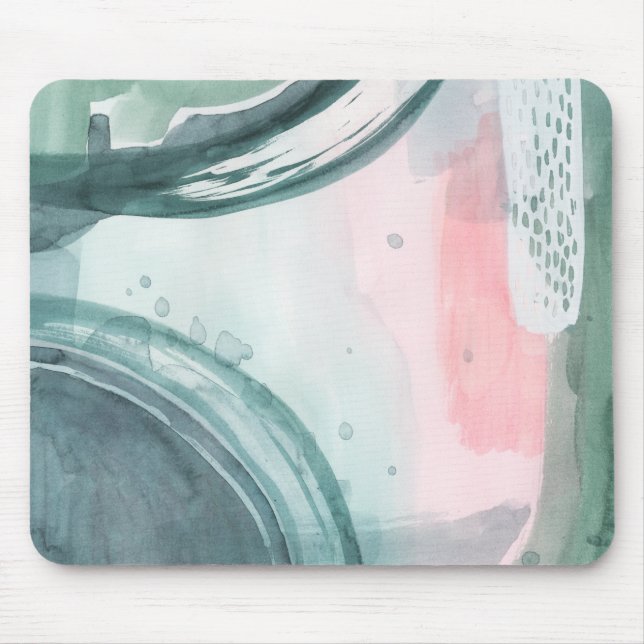Pastel Scribe - Watercolor Mouse Mat (Front)