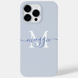 Pastel Script Monogram Personalised Phone Case