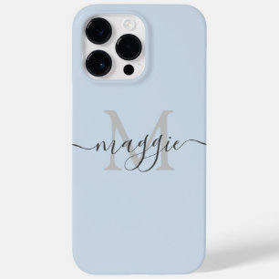 Pastel Script Monogram Thermal Tumbler Case-Mate iPhone 14 Pro Max Case