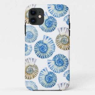 Pastel Seashell Pattern 2 iPhone 11 Case