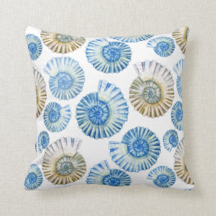 Pastel Seashell Pattern 2 Cushion