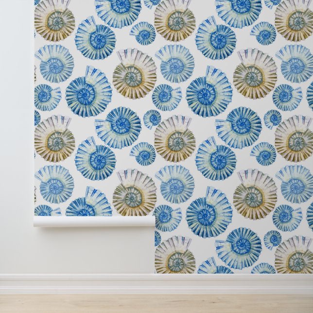 Pastel Seashell Pattern 2 Wallpaper (Application)