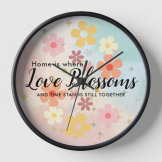 Pastel Shade Petals Alloy Chains Neckle eWatch  Clock