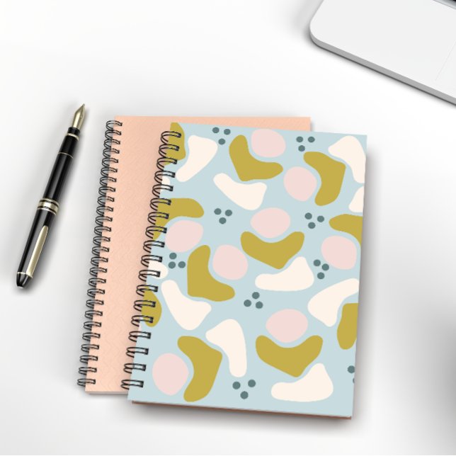 Pastel shapes and dots notebook (Creator Uploaded)