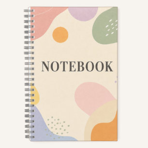Pastel Shapes Notebook – Dotted Journal