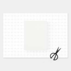 Pastel Sheep Pattern Wrapping Paper Sheet