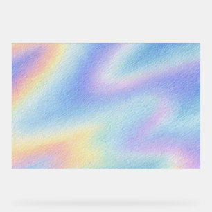 Pastel Sky Drift Acrylic Sign