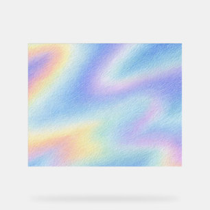 Pastel Sky Drift Acrylic Sign