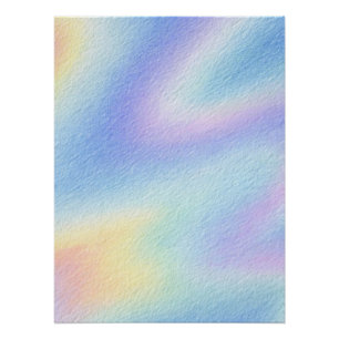 Pastel Sky Drift Poster