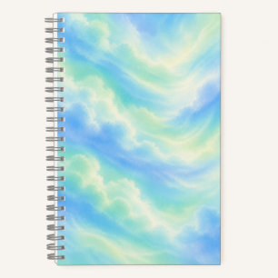 Pastel Sky Notebook Aesthetic Cloud Journal