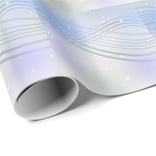 Pastel Soft Swirls Pattern Wrapping Paper