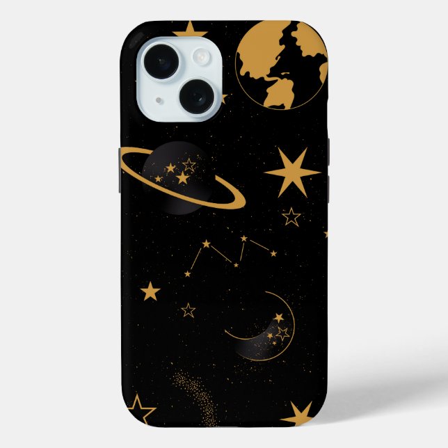 Pastel Space: Stylish Cosmic Design Case-Mate iPhone Case (Back)
