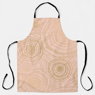 Pastel spider web: Halloween pattern. Apron