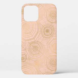 Pastel spider web: Halloween pattern. iPhone 12 Case