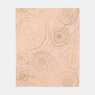 Pastel spider web: Halloween pattern. Fleece Blanket