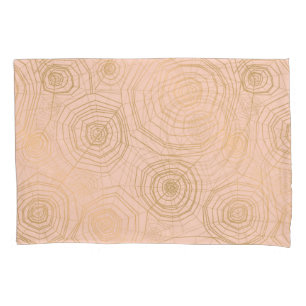 Pastel spider web: Halloween pattern. Pillowcase