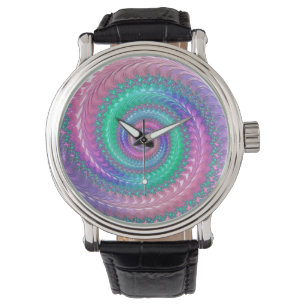 Pastel Spiral Fractal   Watch