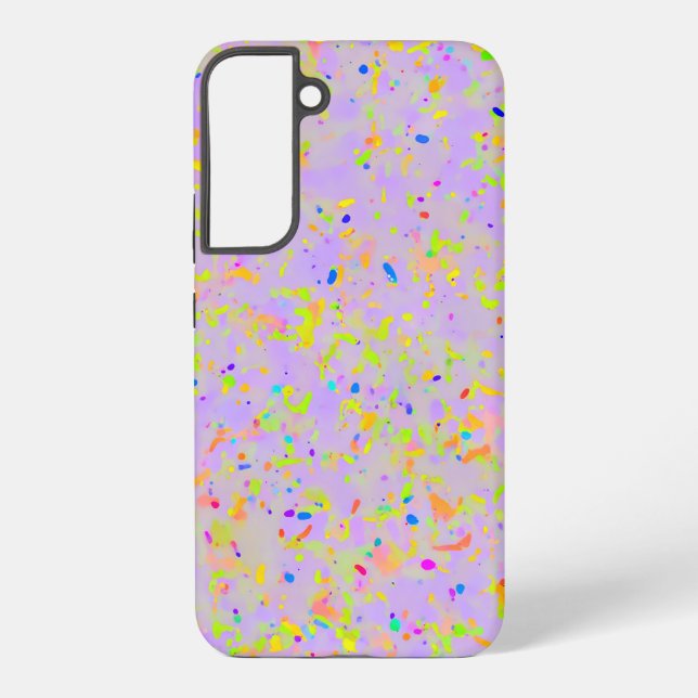Pastel Splash Art Samsung Galaxy S22+ Case (Back)