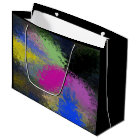 "Pastel Splash" Large Glossy Gift Bag