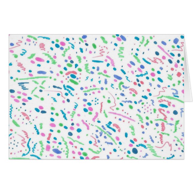 Pastel Splatter Confetti Print (Front Horizontal)