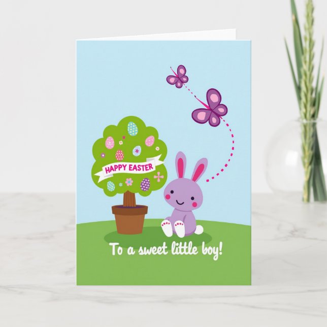 Pastel Spring Creature Pattern Card (Front)