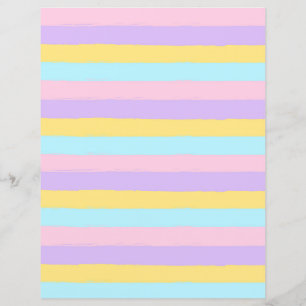Pastel Spring Easter Scrapbook Paper