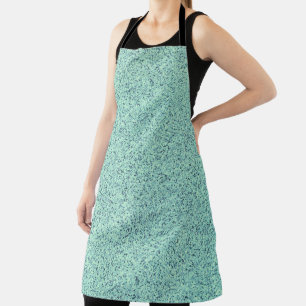 Pastel Spring Green Concrete Texture Apron