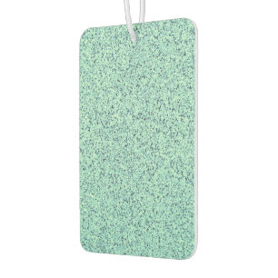 Pastel Spring Green Concrete Texture Car Air Freshener