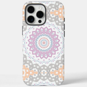 Pastel Spring Mandala Pattern in Soft Symmetry iPhone 16 Pro Max Case