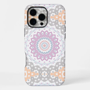 Pastel Spring Mandala Pattern in Soft Symmetry iPhone 16 Pro Max Case