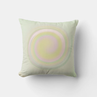 Pastel spyral cushion