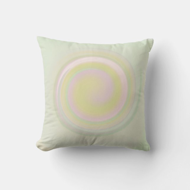 Pastel spyral cushion (Front)
