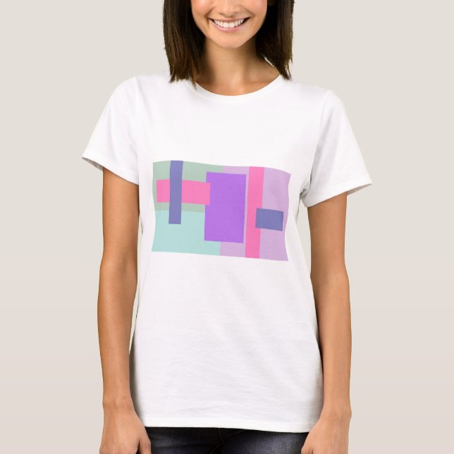 Pastel Squares T-Shirt (Front)
