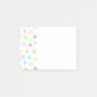 Pastel Stars Post-it Notes
