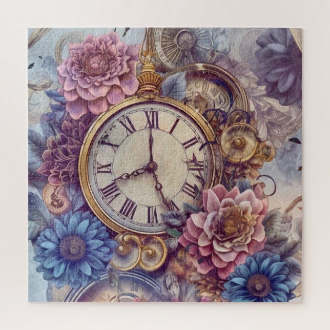 Pastel Steampunk Puzzle (Vertical)