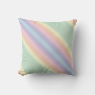 Pastel Stripe Modern Cushion