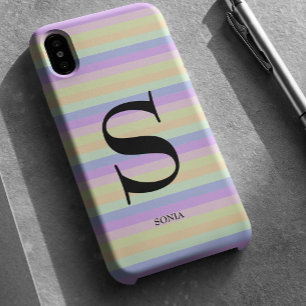 Pastel Stripes iPhone 16 Case