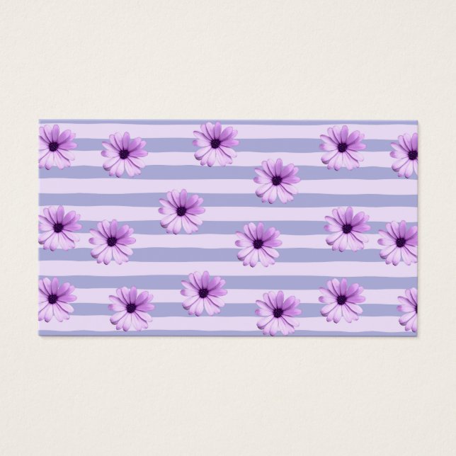 Pastel stripes pattern with Daisies (Front)