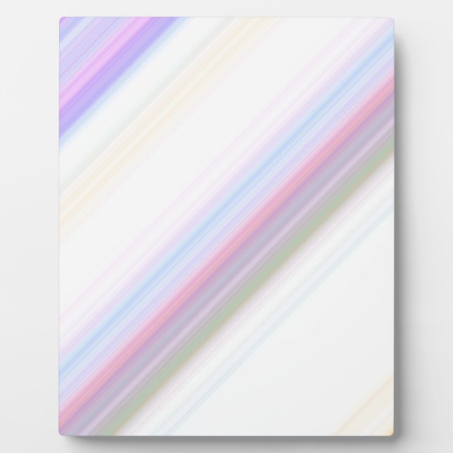 Pastel Stripes Plaque (Front)