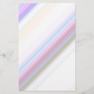 Pastel Stripes Stationery