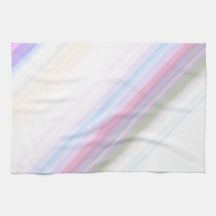 Pastel Stripes Tea Towel