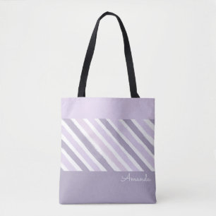 Pastel Stripes Tote Bag