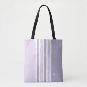 Pastel Stripes Tote Bag