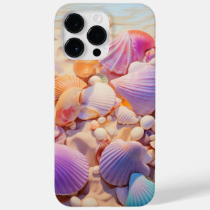 PASTEL SUMMER SEASHELLS ON THE BEACH Case-Mate iPhone 14 PRO MAX CASE