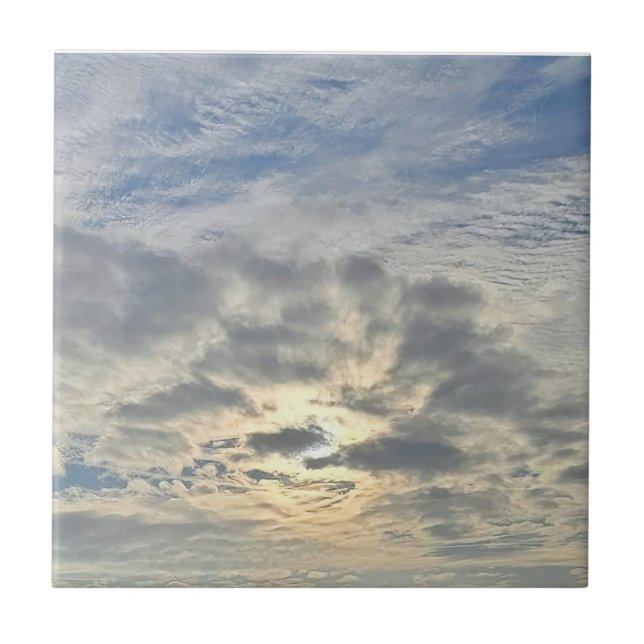 Pastel Sunrise Tile (Front)