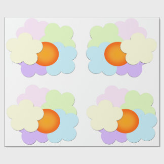 Pastel Sunrise Wrapping Paper
